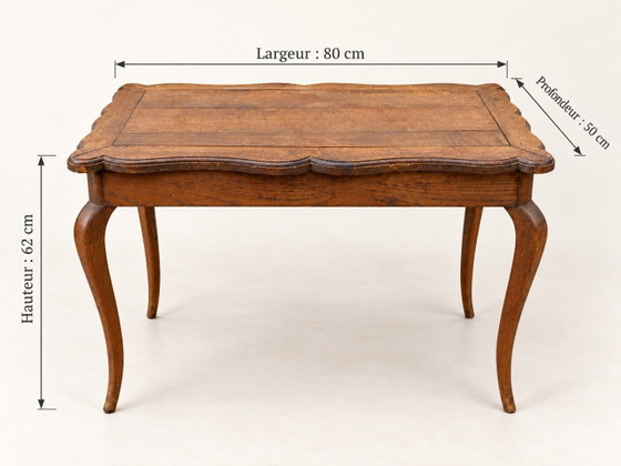 Cabaret Couchtisch, 19. Jahrhundert Napoleon III Epoche, Couchtische, Holz, Braun (Foto 2 von 9)