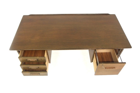 Image 1 of Escritorio escandinavo de roble, Lelångs Möbelfabrik, Bengtfors, Suecia, 1960