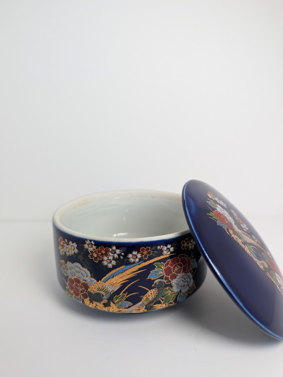Image 1 of Precioso tarro/joyero japonés antiguo con tapa