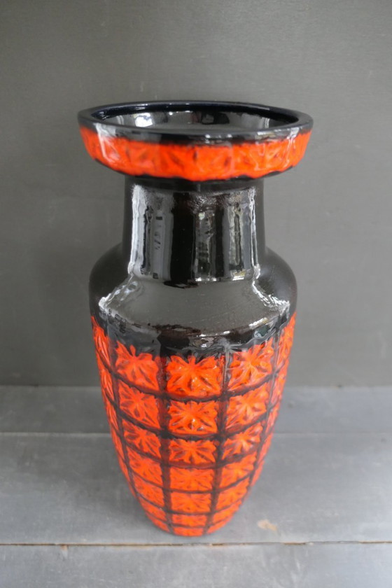 Image 1 of Vintage Scheurich large vase 261-42 Prisma