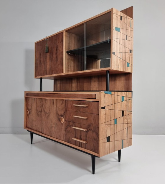 Image 1 of Bureau buffet vintage, années 1970