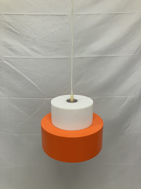 Image 1 of Lampada a sospensione vintage Luxus 'Cylindus' Svezia 1970