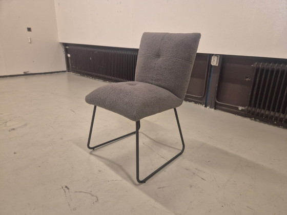 Image 1 of 2x SHOWROOM OUTLET - Eetkamerstoelen Dante - Teddy - NIEUW