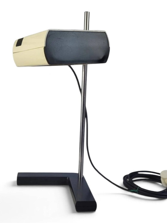 Lamp SAMP, Manade collection, design by Jean-René Talopp. – Table lamps, Metal, Plastic, Space Age (photo 4 of 15)