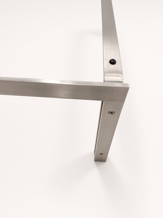 Hank Kwint Metaform M-1 Coffee Table – Glass, Metal (photo 4 of 6)
