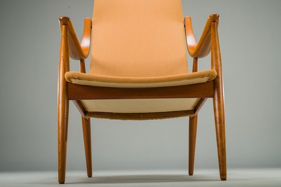 Image 1 of Chaise longue en teck du Mid Century par Peter Hvidt & Orla Mølgaard pour France & Søn / France & Daverkosen, années 1960