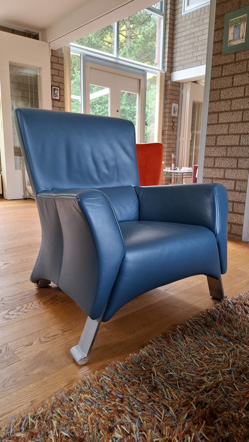 Rolf Benz 2,5 zits bank en fauteuil S 322