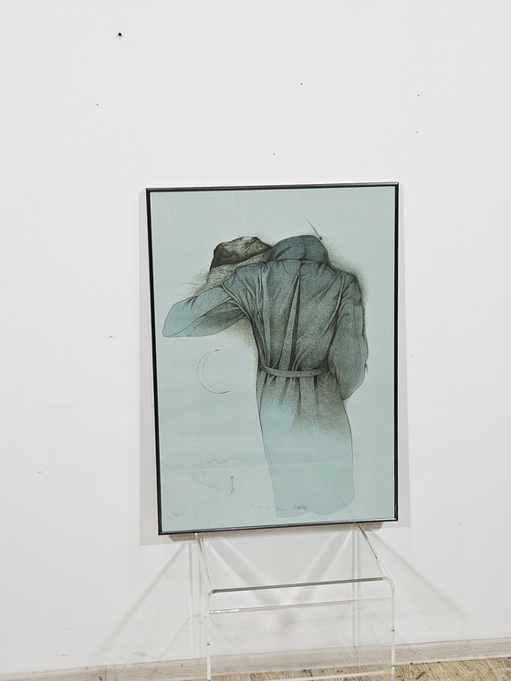 Bruno Bruni, Chiaro di Luna, 1987, Litho, Ingelijst – Litho's & Zeefdrukken (photo 2 of 18)