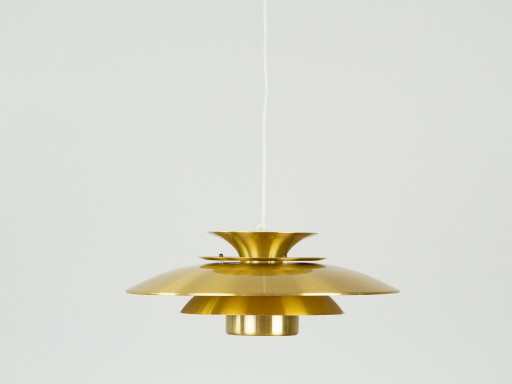 Dänische Vintage Roma2 Hängelampe von Junge, 1980er Jahre – hanglampen, Aluminium