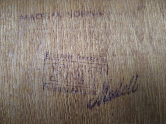 Image 1 of 4 sedie Olav Houg design scandinavo anni '60