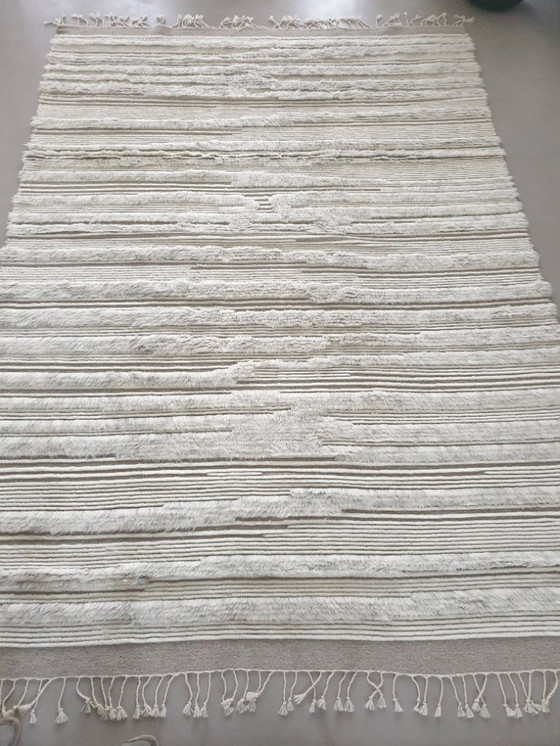 Image 1 of Nieuw handgeknoopt 100%  wollen tapijt