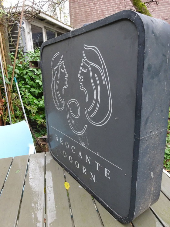 Image 1 of Industrial vintage light box