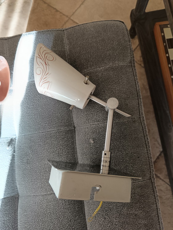 Image 1 of 2 appliques murales artisanales en céramique et métal par G Deidda