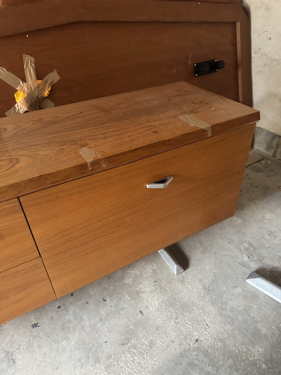 Image 1 of Credenza Wilhelm Renz di metà secolo da 160 cm con cassetti, anni '70