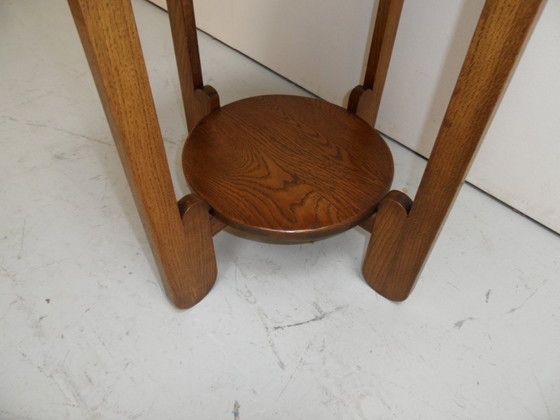 Image 1 of Art Deco round coffee table