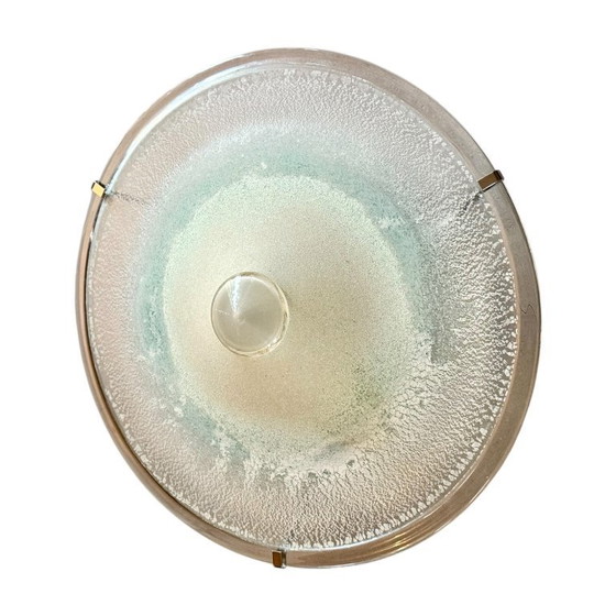 Image 1 of Lampada da parete vintage soffiata a mano, anni '80