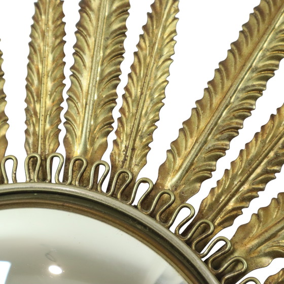 Image 1 of Mid - Century Sun Mirror Deknudt
