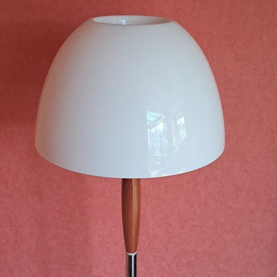 Design Floor light Artemide Menelao 1980s – Wood, Glass (photo 3 of 8)