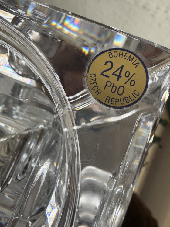 Image 1 of Candelabro de cristal bohemio de los años 70