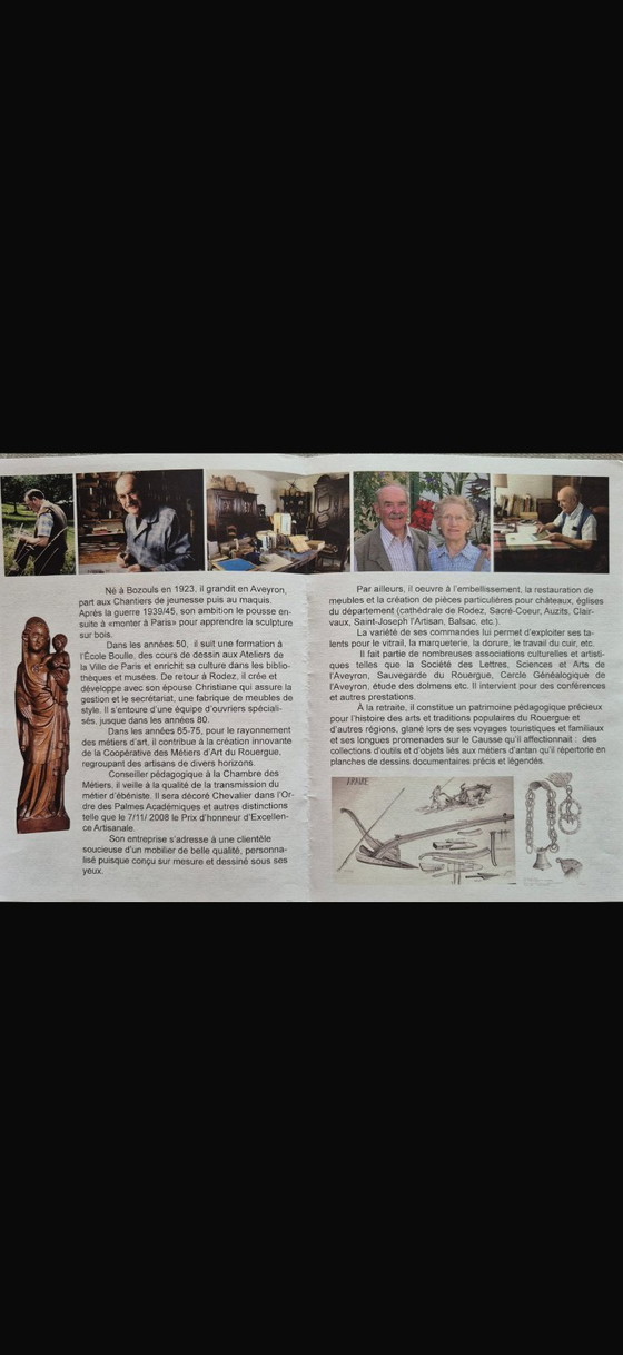Jean Joly – Escritorio de Artista Único con Procedencia Documentada – Wood (photo 16 of 29)