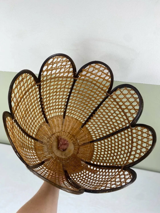 Vintage wicker pendant light – Pendant lamps, Rattan (photo 6 of 17)