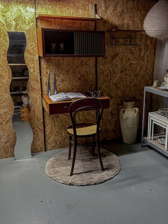 Image 1 of Mobiletto da parete vintage - scaffale - scrivania - credenza