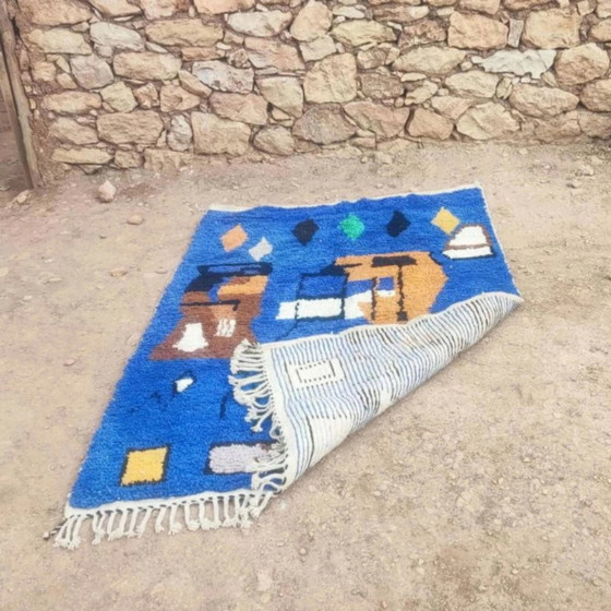 Tapis traditionnel fait main 250cm x 150cm Marocain – Wool (photo 8 of 10)
