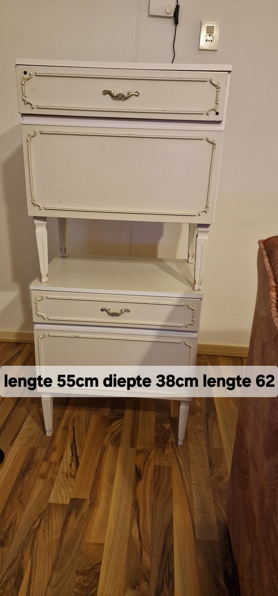 Image 1 of Vintage Chippendale Ladekastje Nachtkastje