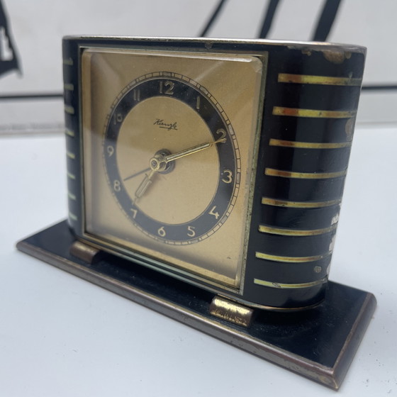 Image 1 of Kienzle Art Deco style table clock/travel clock