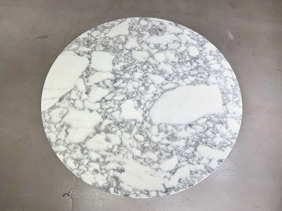 Image 1 of Eero Saarinen Midcentury Dining Table Tulip Marble Knoll International II