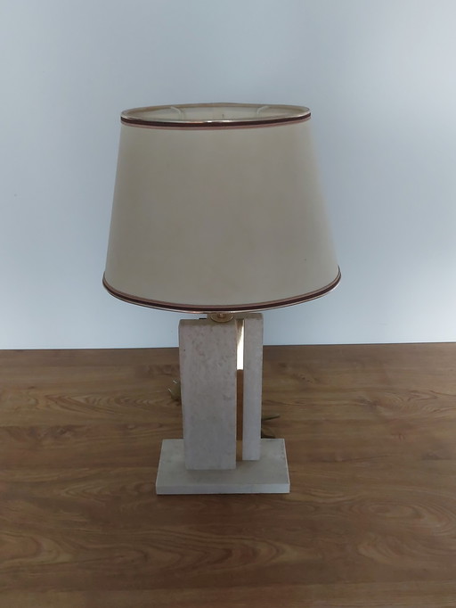 Beautiful Travertine lamp