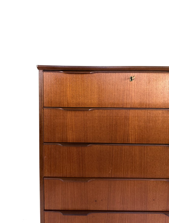 Image 1 of Vintage XXL teak chest of drawers, Ejsing Møbelfabrik '60