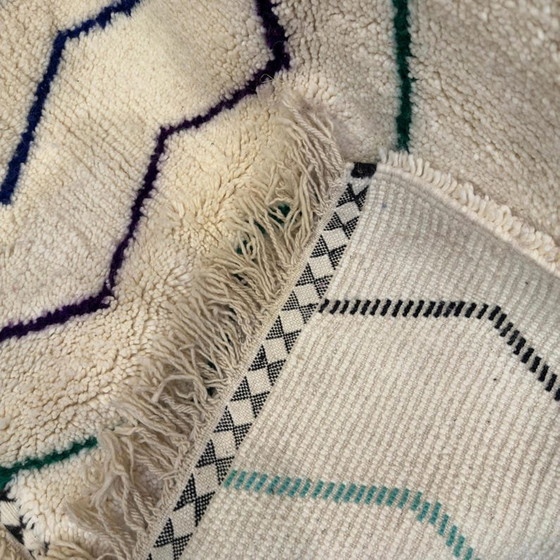 Alfombra bereber multicolor de 240 cm x 150 cm. – Wool (photo 4 of 7)