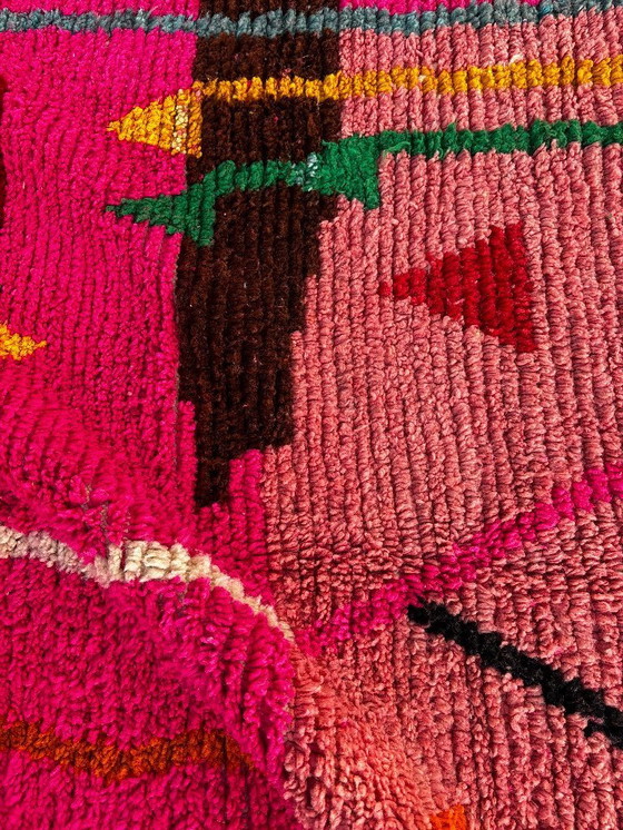 Image 1 of Colorful Moroccan Berber Rug 190x300 cm– Handwoven Boujad Wool Carpet