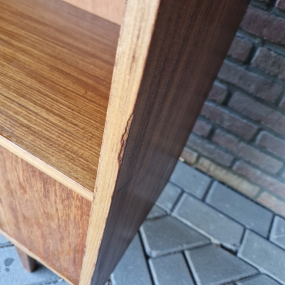 Vintage Wandkast Minibar Kastje Mid Century – Wood (photo 7 of 15)