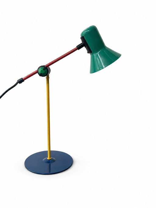 Vintage Veneta Lumi Serie Z1-90 desk lamp – Italy, 1990s – bureaulampen, Metal, Plastic