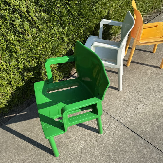 Image 1 of 3x Kartell 4870 stoelen