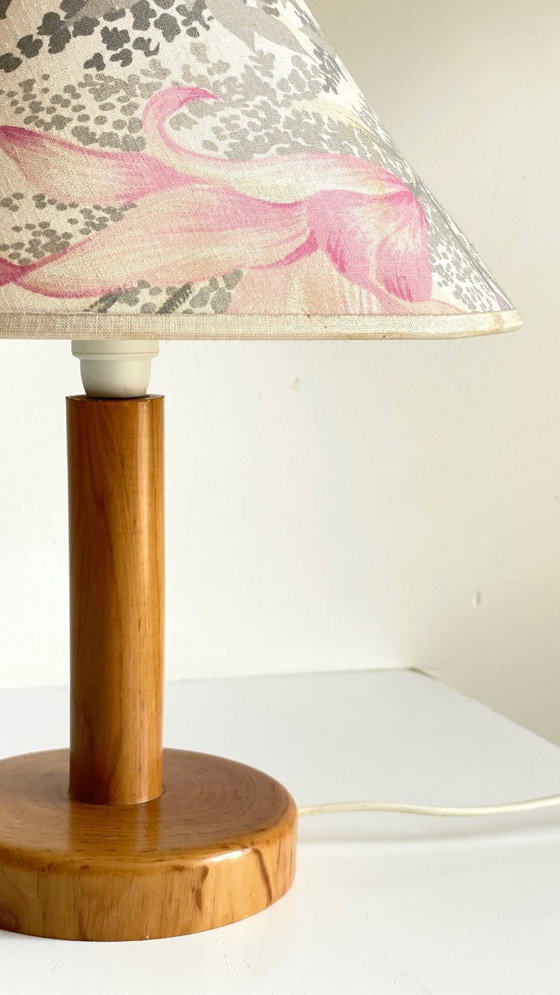 Image 1 of Vintage Floral Lampshade