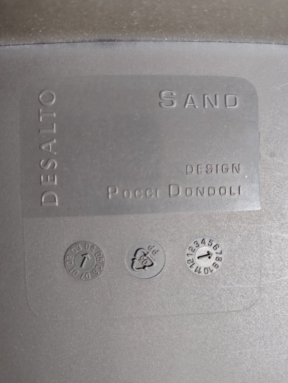 Image 1 of 8 Desalto Sand-Stühle in ausgezeichnetem Zustand