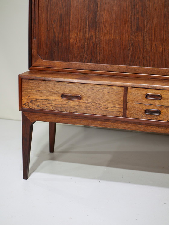 Image 1 of Highboard Kai Kristiansen 54 Rosewood Danish Sideboard