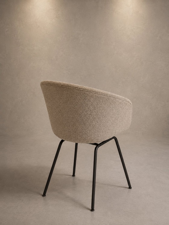 Image 1 of Hay - Chaise AAC27 Soft - Tissu Olavi 02 - Piètement noir