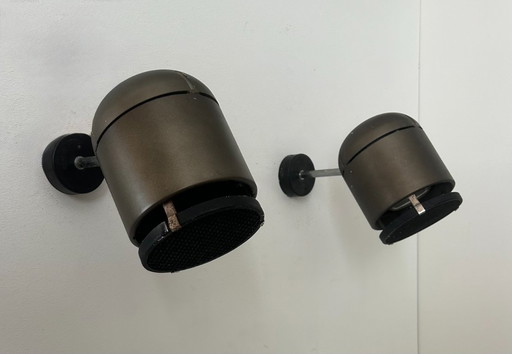 Pair of adjustable metal sconces by Staff Leuchten, Germany 1970