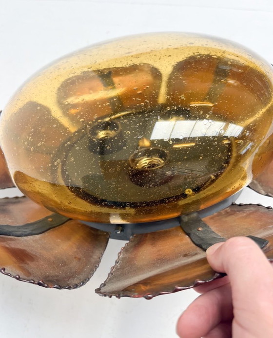 Image 1 of Brutalist air bubble ceiling lamp by Koch & Söhne, 1960's