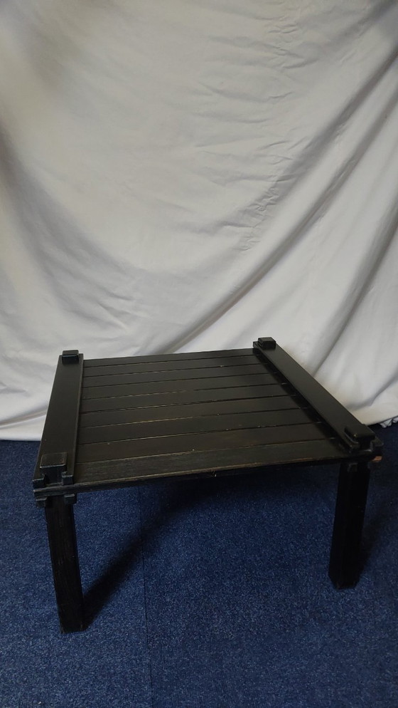 Image 1 of Farmer or Safari lounge chair and Table designed by Gerd Lange for Bofinger1965