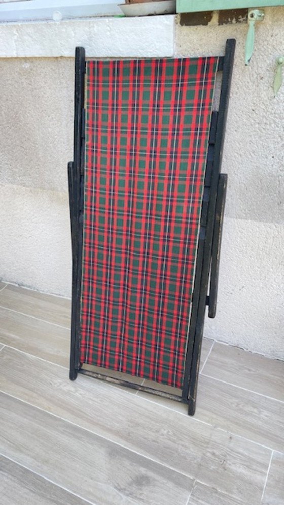 Vintage Canvas Folding Sun Lounger – Sunbed (photo 31 of 35)