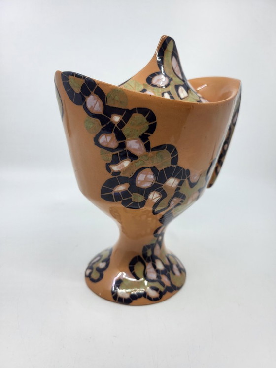 Ceramic Bowl by Gabrielle Mackiewicz, France, 1960, Black (photo 11 of 14)