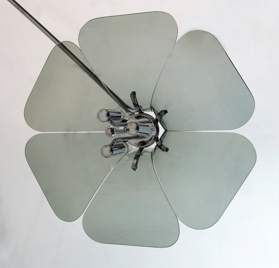 Image 1 of Lampada da terra ad arco vintage italiana Fontana Arte, anni '70