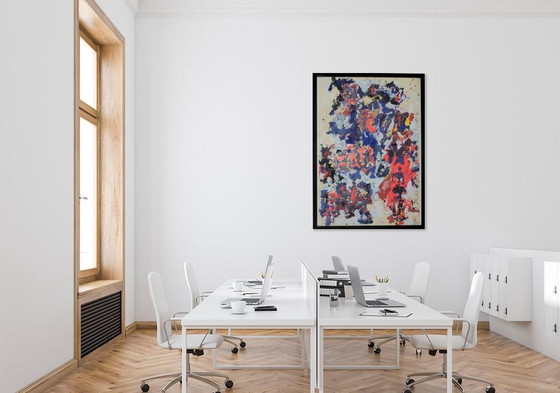 Image 1 of Valter Gibson, Signé Et Daté 92, Technique Mixte