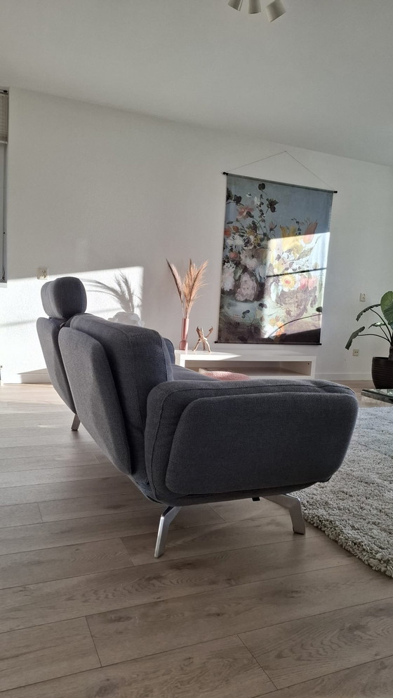 Image 1 of Leolux Nardo sofas (2.5 & 3.5 seats) grey, as good as new.