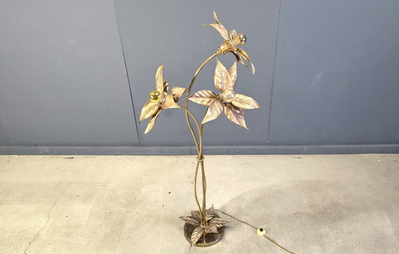 Image 1 of Willy daro flower floor lamp, 1970s